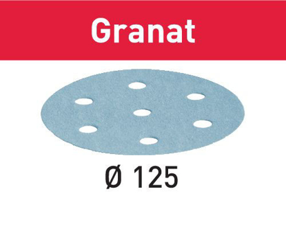 Picture of Abrasive sheet Granat STF D125/8 P180 GR/100