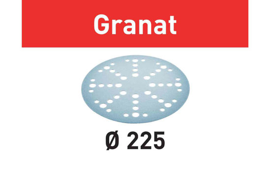 Picture of Abrasive sheet Granat STF D225/128 P220 GR/25