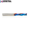Picture of 46350-K CNC Solid Carbide Spektra™ Extreme Tool Life Coated Mortise Compression Spiral 1/4 Dia x 1 Inch x 1/4 Shank